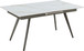 Lucia - Extendable Stone Top Metal Leg Dining Table