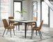 Nicoya - Stone Top And Metal Base Rectangular Dining Table