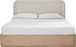 Penny - Linen Upholstered Platform Bed