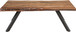 Reese - Live Edge Solid Wood Metal Leg Table