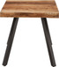 Reese - Live Edge Solid Wood Metal Leg Table
