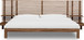 Tanner - Solid Ash Wall Bed With Integrated Nightstands