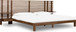 Tanner - Solid Ash Wall Bed With Integrated Nightstands