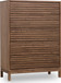 Tanner - Five Drawer Ash Wood Chest