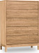 Tanner - Five Drawer Ash Wood Chest