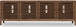 Tanner - Four Door Solid Ash Media Console
