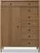 Whitmore - Door Chest With Jewelry Storage - Claystone