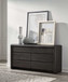 Xolani - Six Drawer Acacia Wood Dresser - Jaguar