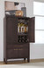 Zamba - Four Door One Drawer Acacia Bar Cabinet - Jaguar