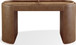 Yeal - Leather Upholstered Storage Table With Wooden Top