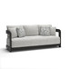 Salina Bay - Sofa With Cushion - Black / Gray