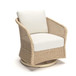 Stewarts Point - Swivel Glider Chair With Cushion - Beige