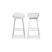 Piazza - Outdoor Barstool (Set of 2) - White