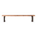 Bent - Extra Small Bench - Brown