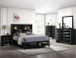 Fallon Bedroom Set in Black B4288 by Crown Mark