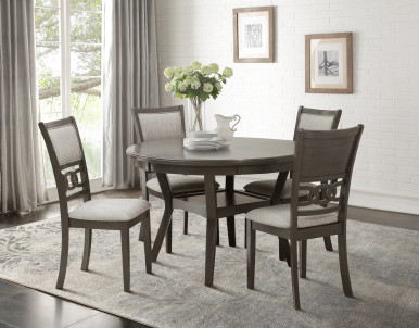 Dining Room Set Savior Collection SH1155GRY Homelegance KM