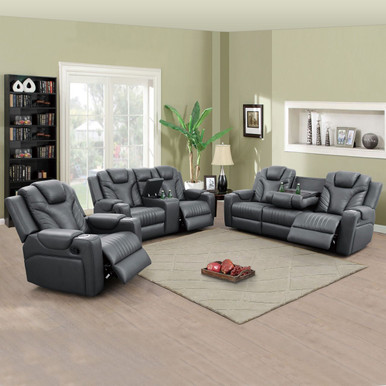 Manual Recliner Loveseat Recliner Sofa Set GS4652 GHF KM