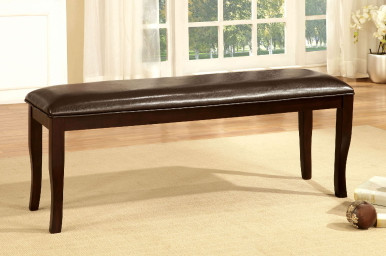 Cheesy Bench Woodside - Bench - Dark Cherry / Espresso - Kassa Mall Home Furniture ...