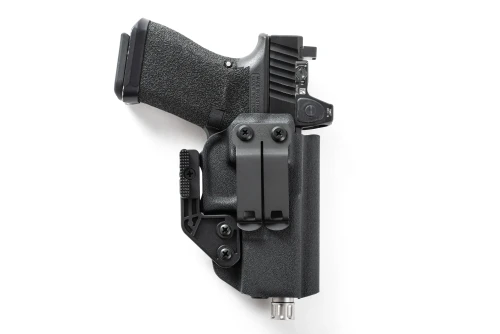 IWB Holster for Glock 19 — rear view with belt clip
