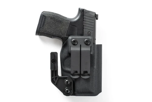 SIG Sauer P365 IWB Holster — rear view with belt clip