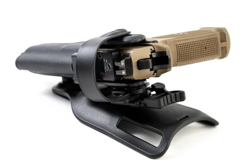 FN FNX 45 Tactical Level 2 Duty Holster, custom Kydex — additional angle