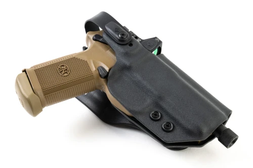 FN FNX 45 Tactical Level 2 Duty Holster, custom Kydex — additional angle