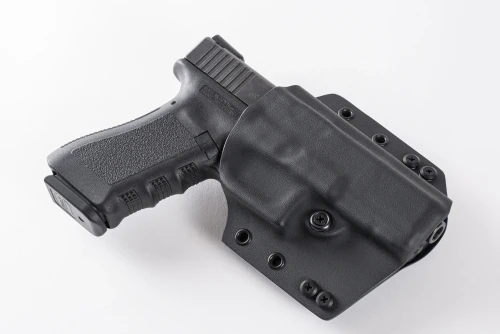 Staccato C2 OWB Holster, custom Kydex — front view