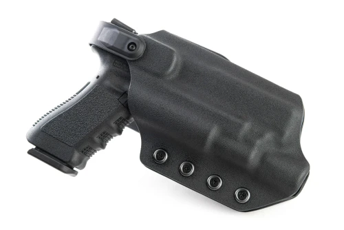 HK USP 45 Level 2 Duty Holster, custom Kydex — side profile view