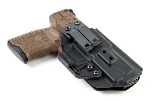 FN 5.7 MRD IWB Holster — clip and adjustable cant detail
