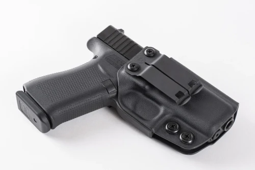 Shadow Systems CR920 IWB Holster, custom Kydex — front view