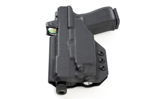 IWB HOLSTER FOR GLOCK 19 w/Olight Baldr-s - QUICK SHIP IWB HOLSTER FOR GLOCK 19 w/Olight Baldr-s - QUICK SHIP