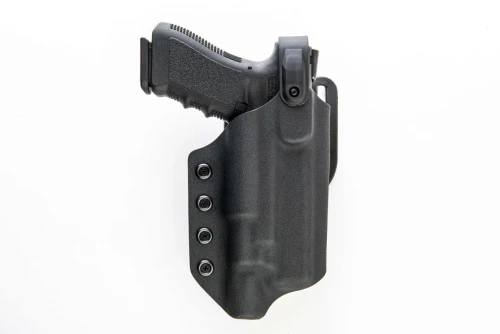 FN 510/545 Tactical Level 2 Duty Holster, custom Kydex — carry profile view