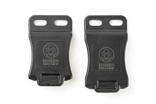 Plastic IWB 1.5-inch belt clip — size reference