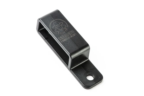 1.5-inch OWB belt loop for Kydex holsters — alternate angle