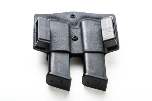 1.5-inch OWB belt loop for Kydex holsters — installed on belt