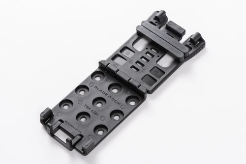 Tek-Lok belt attachment for Kydex holsters — installed on belt