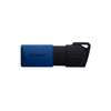 Kingston DataTraveler Exodia M USB Flash Drive, blue and black portable storage device with 64GB capacity.