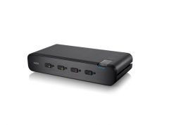 F1DN104F | BELKIN | Omniview 4-Port Ps/2 Usb Dvi-I Dual-Head Kvm Switch With Audio Plus
