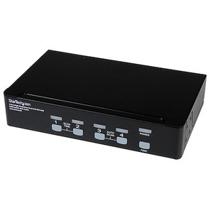 SV431DVIUAHR | StarTech.com | KVM switch Black