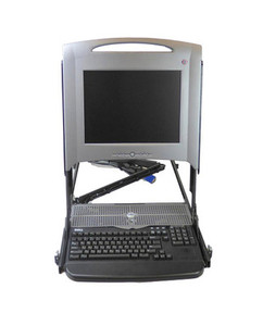 Dell KMM GK545 Rack Console 15" LCD 15FP 1U