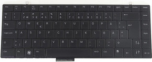 T076D - Dell Laptop Keyboard Studio Xps 13 16 Swedish/finnish