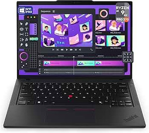 Lenovo ThinkPad P14s Gen 6 Mobile Workstation, AMD Ryzen AI 9 HX PRO-370, 64 GB DDR5 RAM, 2 TB PCIe SSD, 14" WUXGA (1920x1200) IPS Display, AMD Radeon 890M, Backlit Keyboard, W11 Pro, Black