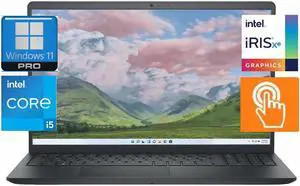 Dell Inspiron 13th Gen i5-1335U laptop, 15.6 FHD (1920 x 1080) Touch,WiFi 6 and Bluetooth,32 GB RAM|512 GB SSD,Windows 11 Pro,Black