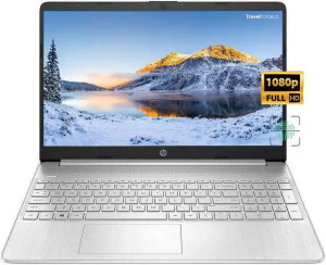 HP 15.6" Full HD Business Laptop Intel core i3-1115G4 8GB RAM 256GB SSD Intel UHD Graphics Finger Printreader Webcam Wi-Fi Bluetooth 4.2 USB Type-C HDMI Windows 11 Pro Silver