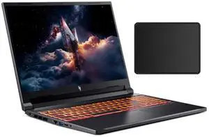 Acer Nitro V 16 (1920 x 1200) WUXGA 180Hz Gaming Laptop | AMD Ryzen 7 260 | NVIDIA RTX 5050 | Webcam| Backlit | 64GB RAM DDR5 | 2TB SSD  | Windows 11 Home | Bundle with Mouse Pad