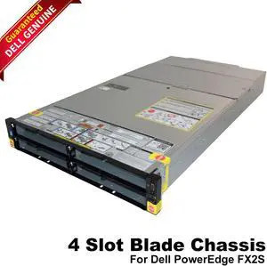Dell PowerEdge FX2S Blade Server 4 Slot Enclosure Chassis XJ6VP