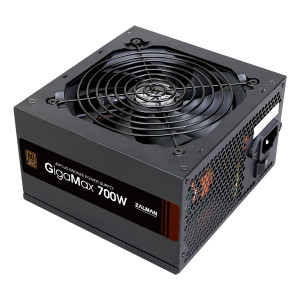 Zalman GigaMax 700W 80+ Bronze Certified PSU, Continuous Power with 120mm Ultra Quiet Silent Fan, 105° Capacitor, 5 Year Warranty