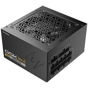 ANTEC GSK850 V2 ATX3.1, 750W Full Modular PSU, 80 PLUS Gold Certified, PCIE 5.1 Support, PhaseWave Design, Zero RPM Manager, 120mm Silent Fan, 10-Year Warranty, High-Quality Braided Cable