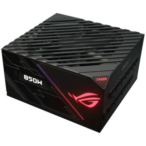 ASUS ROG Thor 850 80+ Platinum 850W Fully Modular RGB Power Supply with LIVEDASH OLED Panel and 10 Year Warranty