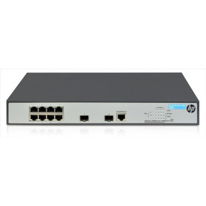JG920A#ABA | HP | 1920-8G 8-Ports 10/100/1000 (PoE+) Layer-3 Managed Gigabit Ethernet Switch with 2 Gigabit SFP Rack Mountable